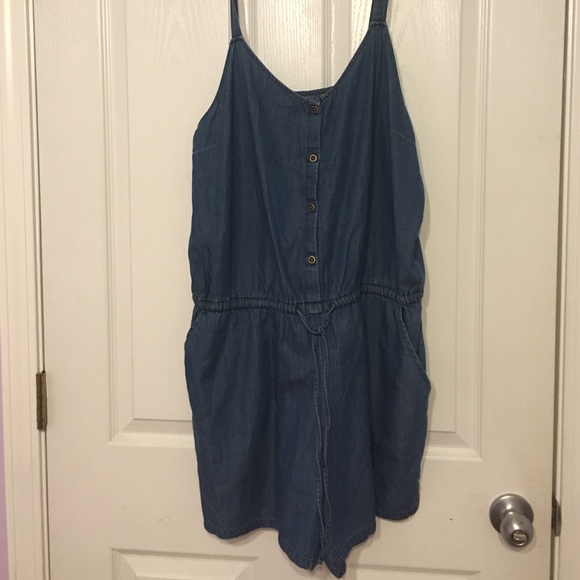 Denim Romper!