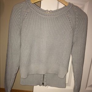 HM zipper back sweater
