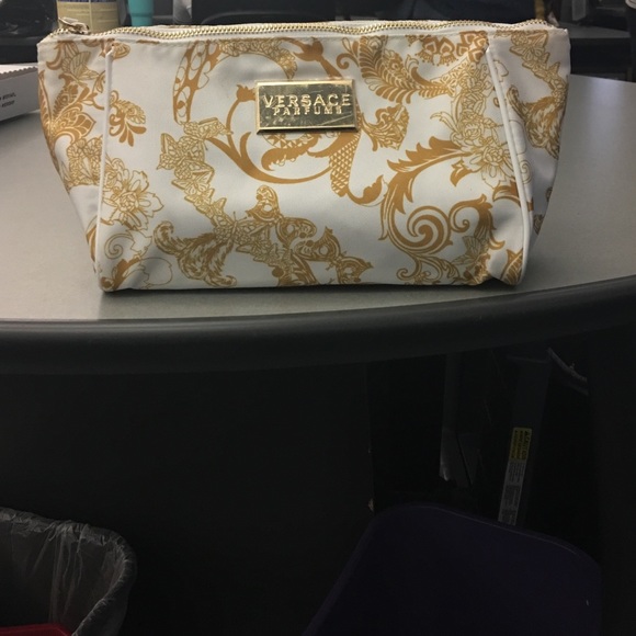 Versace parfums cosmetic bag