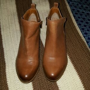 Lucky Brand Leather booties *BRAND NEW*