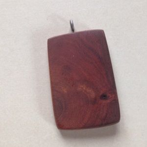 Hawaiian Sandalwood Pendant Handcrafted