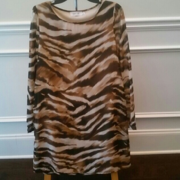 Leopard print dress
