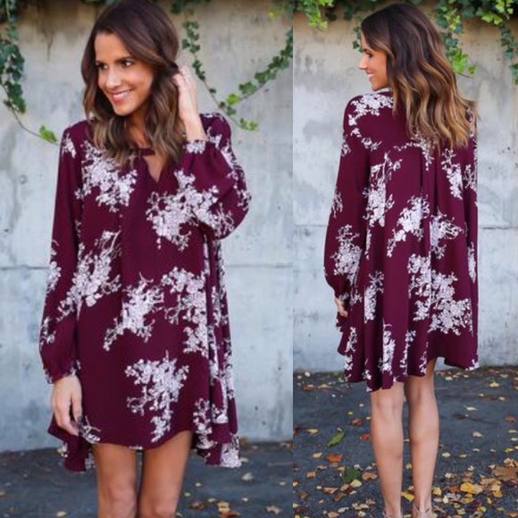 ❣LAST-M❣ Teal Forest Oversized Tunic Mini Dress - Picture 3 of 4