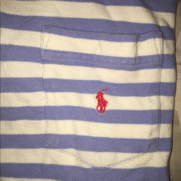 NEW Men's Ralph Lauren Striped Polo - L - Picture 2 of 4