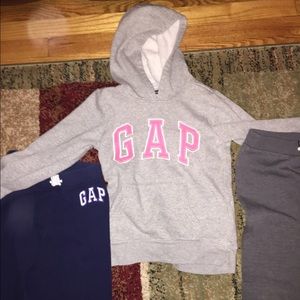 Girls Gap Sweatpants and Hoodie