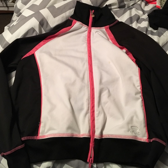 Jacket. (Black, White, Pink)