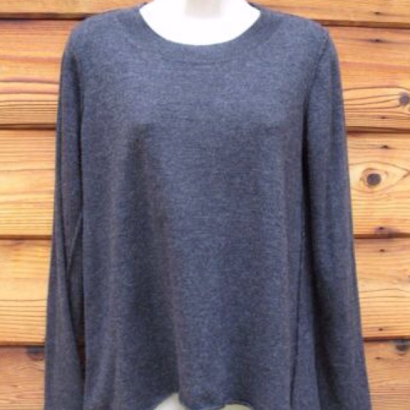 KERISMA Angora Blend Hi-Lo Raw Edge Sweater NWOT