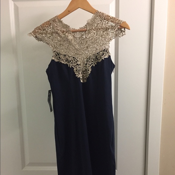 Cocktail lace dress.