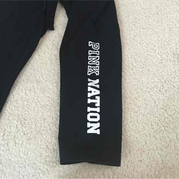 💝 VS PINK CROP LEGGINGS💝 - Picture 2 of 3