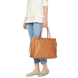Tory Burch Large Brody Tote in Bark