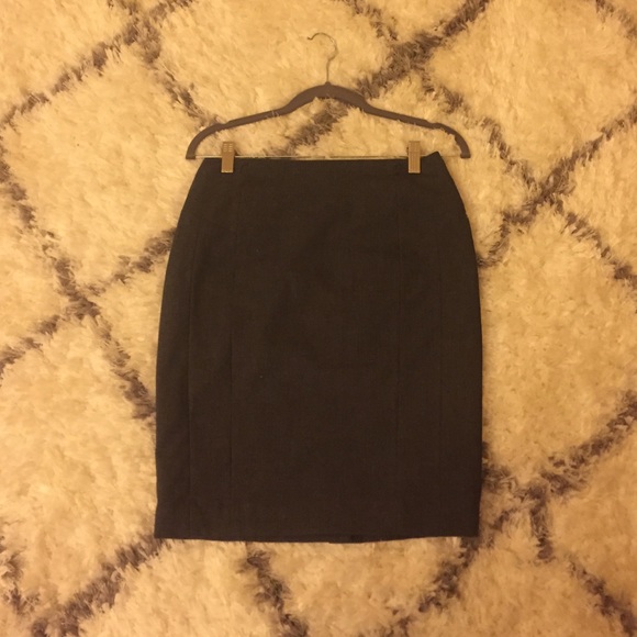H&m gray pencil skirt