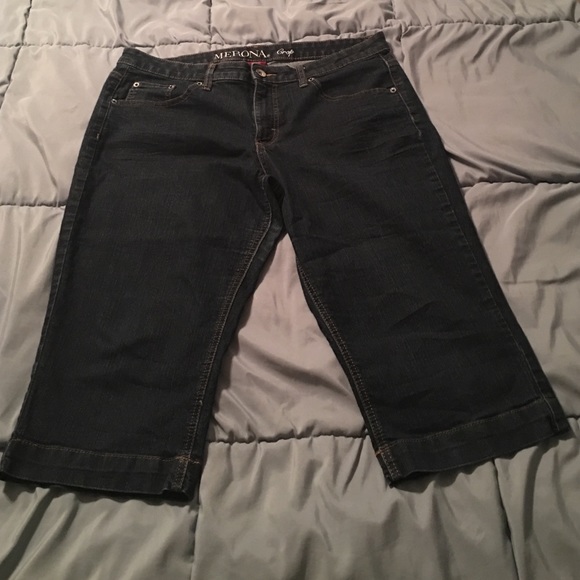 Merona Crop Denim Capris