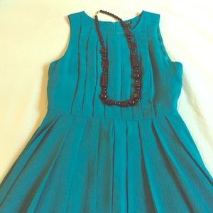 J. crew teal dress