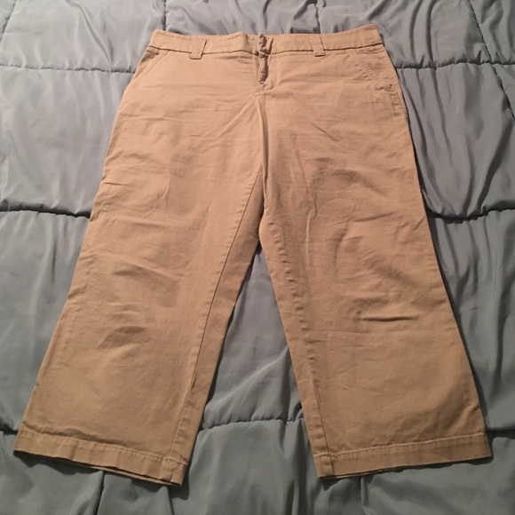 Sonoma Khaki Capris