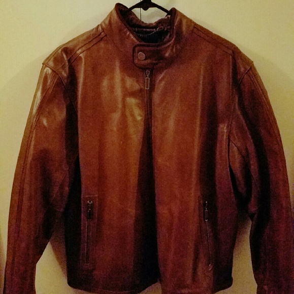 Merano sport leather motorcycle style jacket