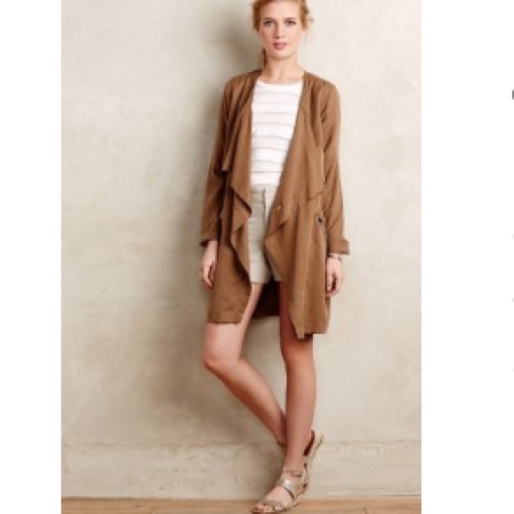 Anthropologie Jackets & Blazers - Anthropologie draped day tripper trench 🎄🦃sale