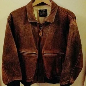 Avirex leather Bomber jacket (vintage)