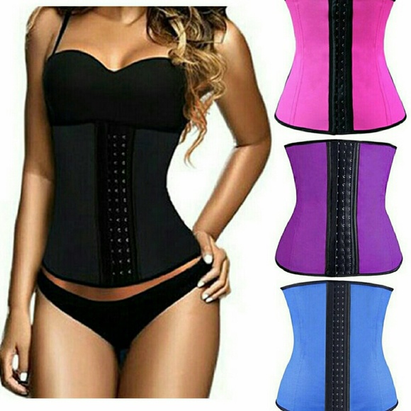 9 Steel boning latex waist trainer SLIMMING CONTRO - Picture 2 of 4