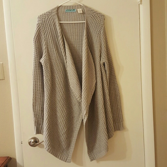Open front cardigan