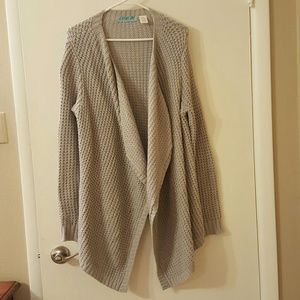 Open front cardigan