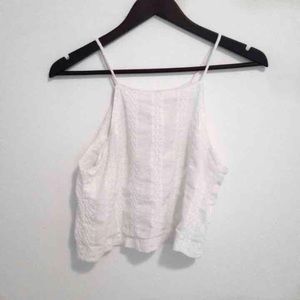 Lush white matching top s