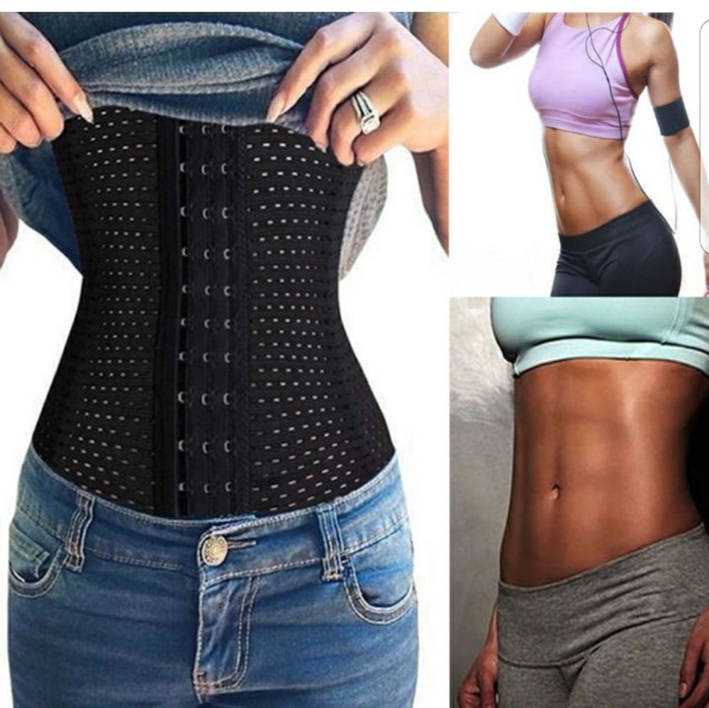 TOP QUALITY 4 STEEL BONE WAIST TRAINER SHAPER - Picture 2 of 5
