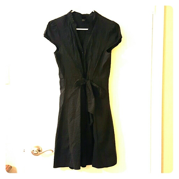 Casual black dress