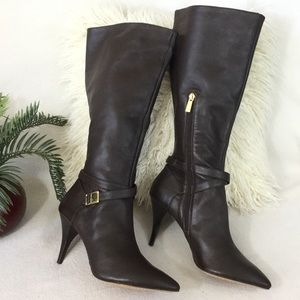 Vince Camuto BRAND NEW Brown leather tall boots