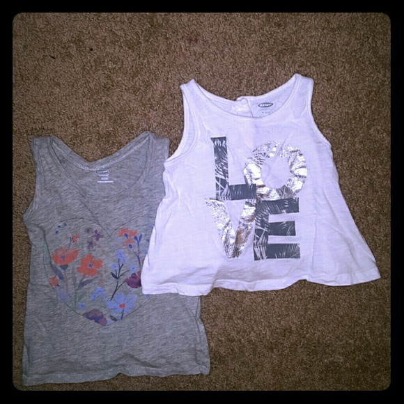 ❌SOLD❌Toddler Tank Tops