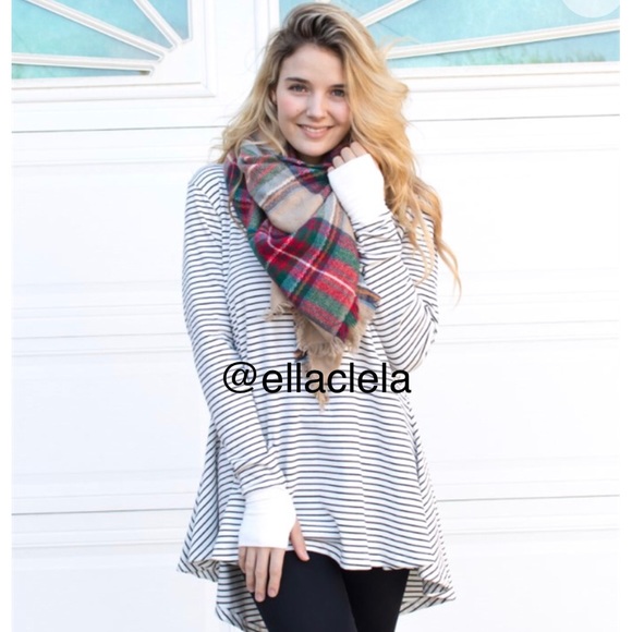 Hottest Fashion Plaid Triangle Scarf Warm Holidays - Picture 7 of 7