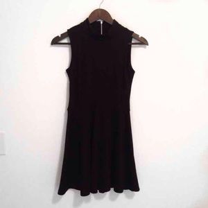 Cotton on black skater dress XS