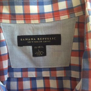 Banana Republic Mens large dress shirt