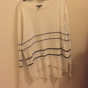 Stripped crewneck sweater