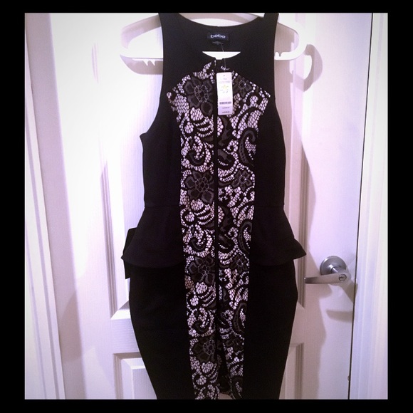 Bebe black dress