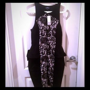 Bebe black dress
