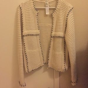 Thick cardigan