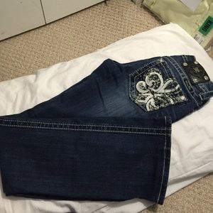 Miss me jeans bootcut /short inseam 34