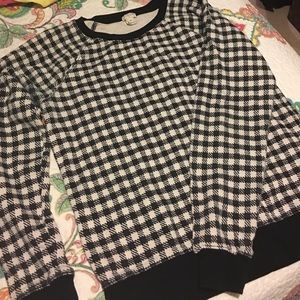 FINAL SALE JCrew houndstooth sweater
