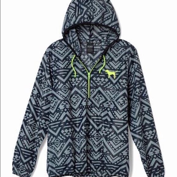 Vs pink Aztec windbreaker