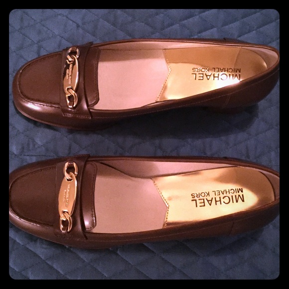 Brown loafers. NWOT.