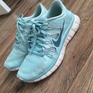 Tiffany blue nike free