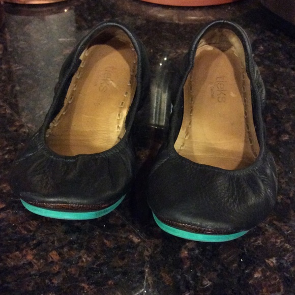 Tieks black matte size 9