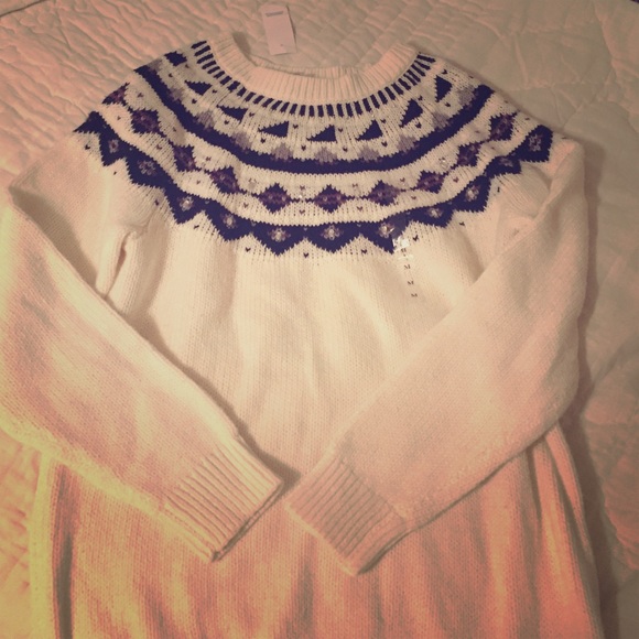 Loft Jewel FairIsle Sweater