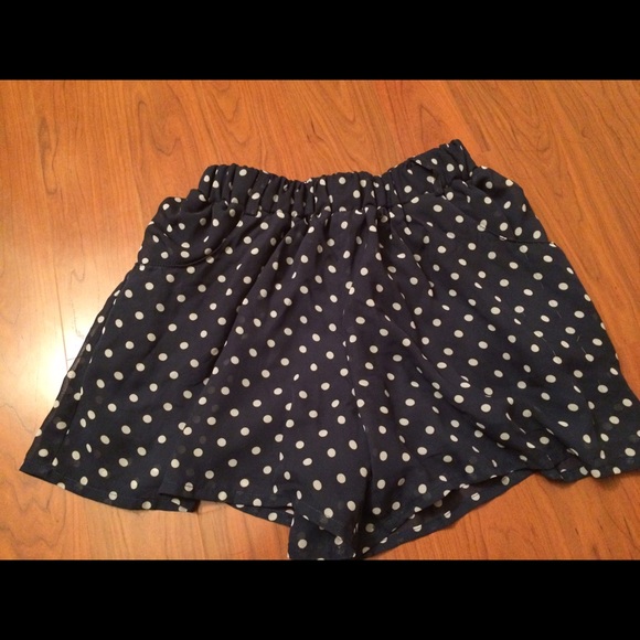 Polka dot shorts
