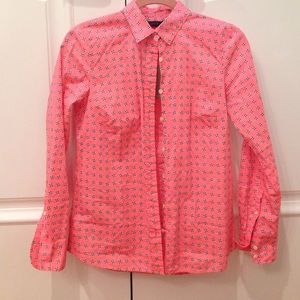 J.Crew Perfect shirt in floral foulard