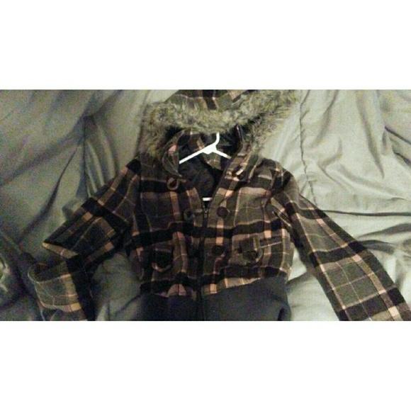 🍃cropped wool winter coat🍃