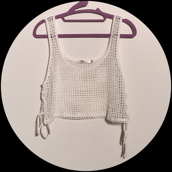 LF Tops - LF Millau Crochet Cover Up