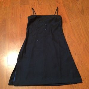 90s straight down fitted dress