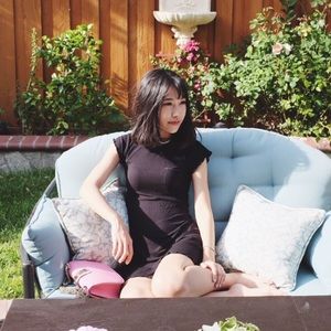 BDG Camper Pocket Ribbed Dress