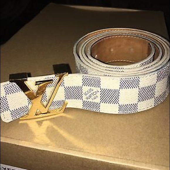 Sz. 48 waist Loui Vuitton belt . Worn a few times. - Picture 3 of 4